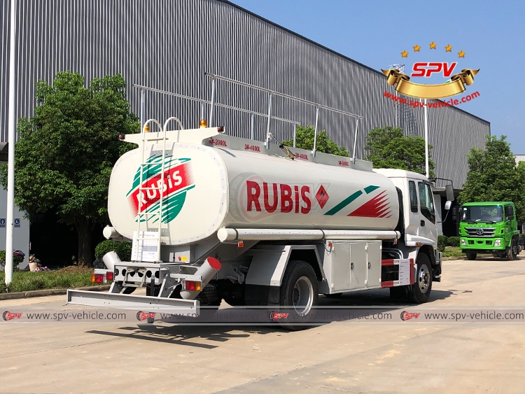 15,000 litres Fuel Tanker Truck ISUZU - RB